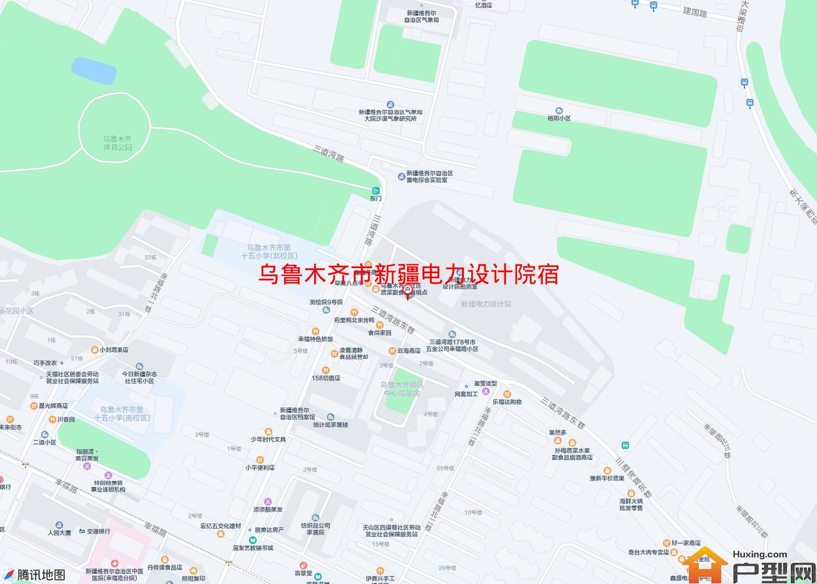 新疆电力设计院宿舍小区 - 户型网