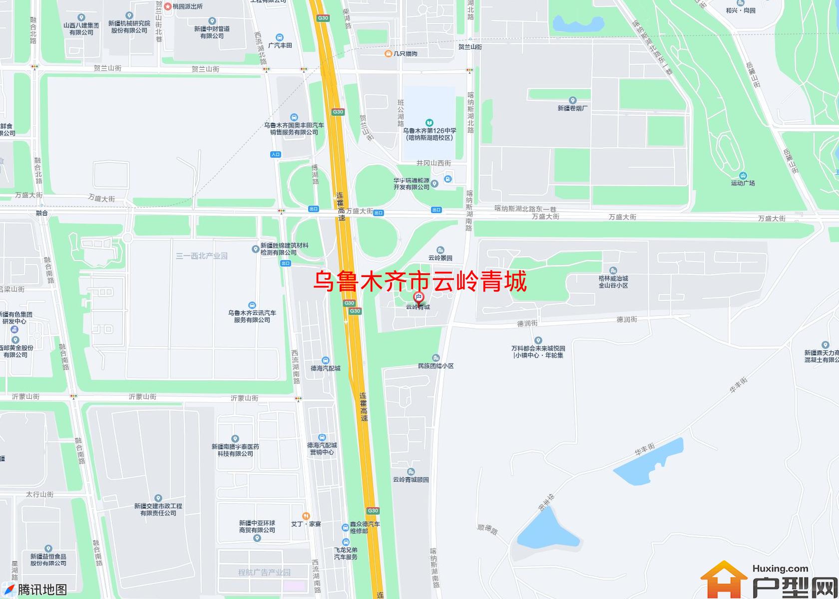 云岭青城小区 - 户型网