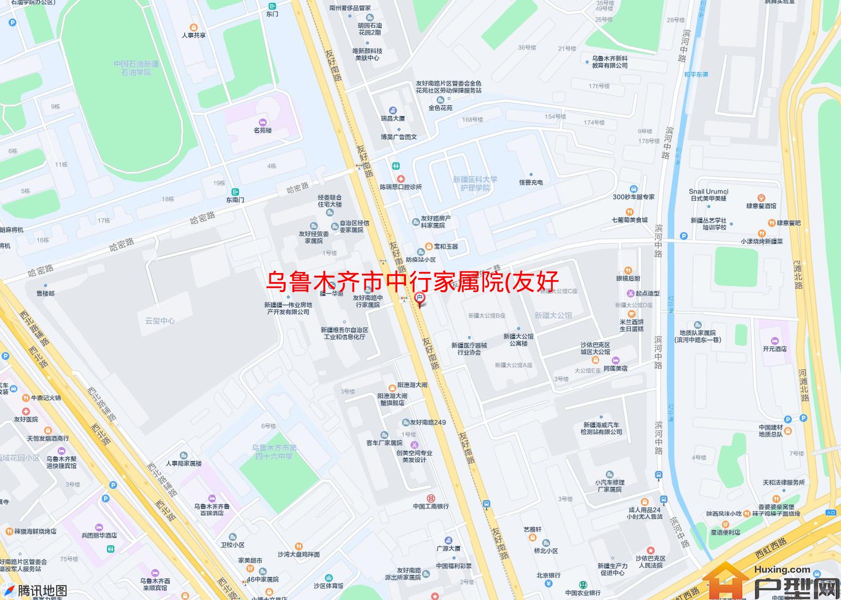 中行家属院(友好南路)小区 - 户型网