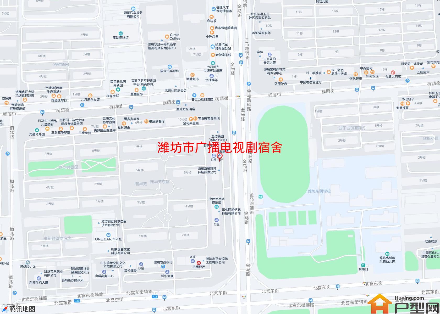 广播电视剧宿舍小区 - 户型网