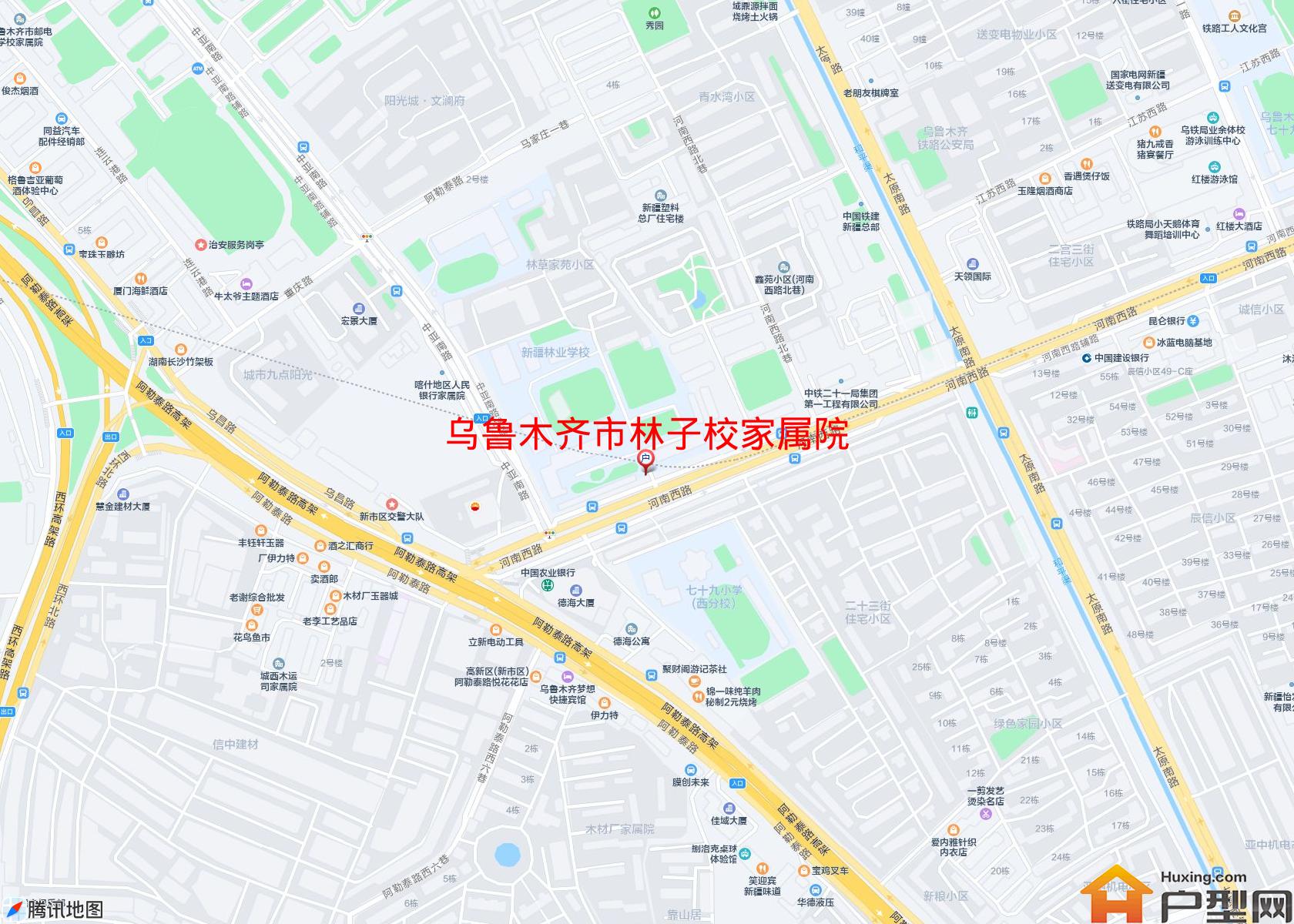 林子校家属院小区 - 户型网