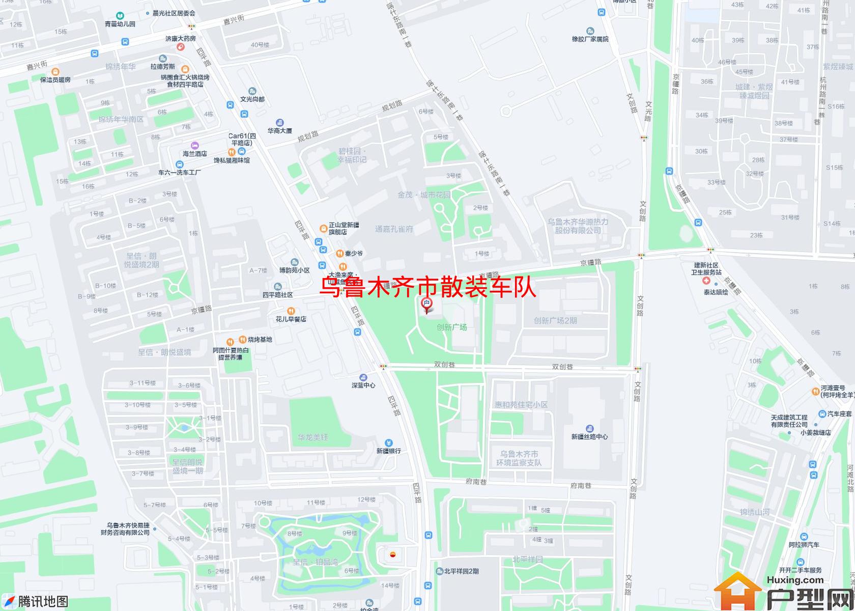 散装车队小区 - 户型网
