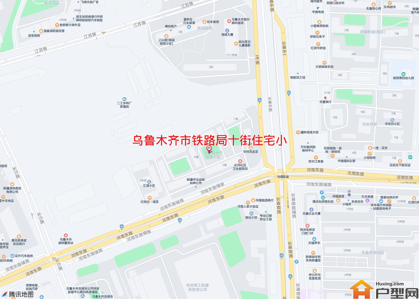 铁路局十街住宅小区小区 - 户型网