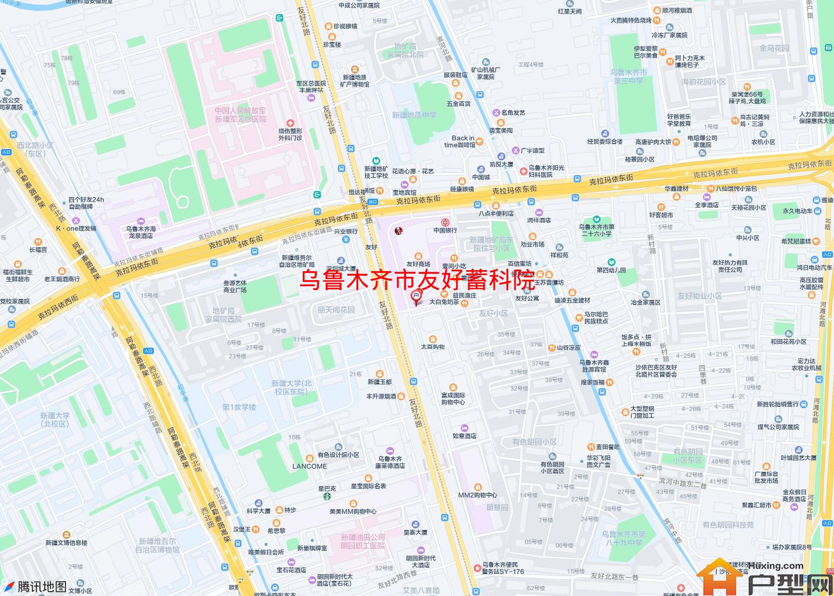 友好蓄科院小区 - 户型网