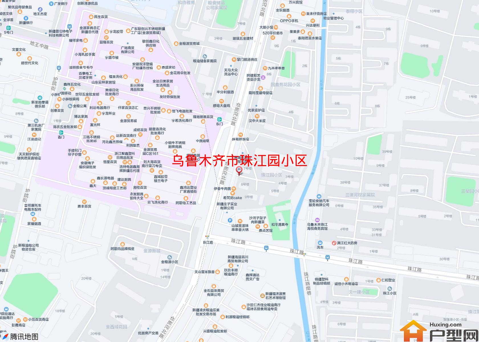 珠江园小区小区 - 户型网