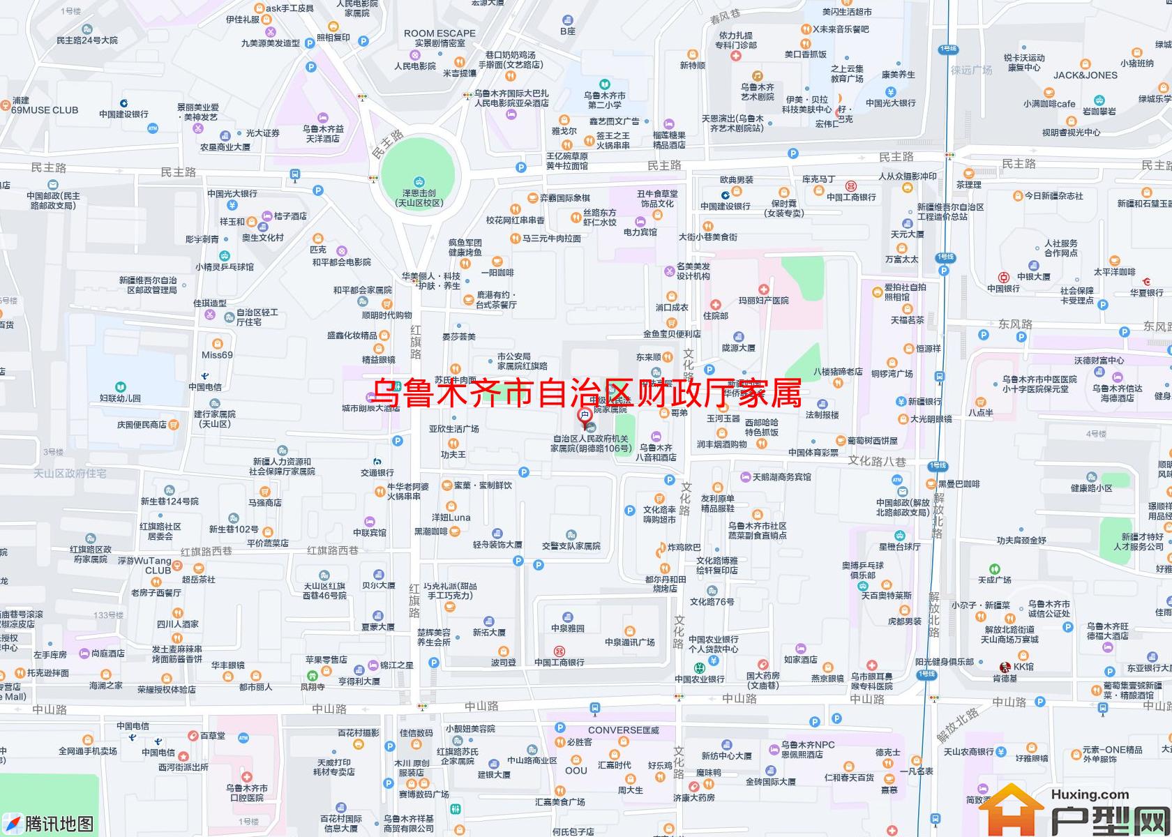 自治区财政厅家属院小区 - 户型网