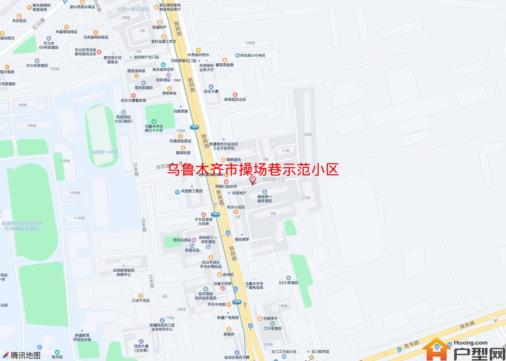 操场巷示范小区小区 - 户型网
