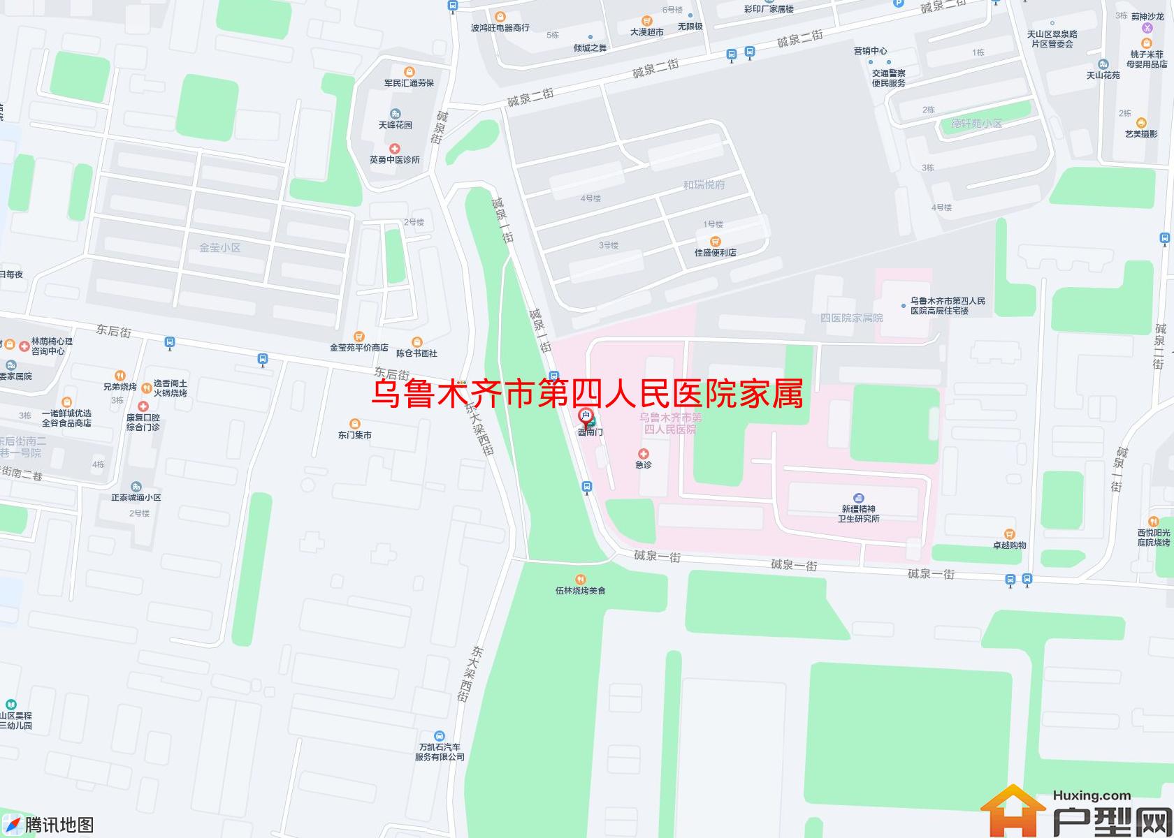 第四人民医院家属院小区 - 户型网