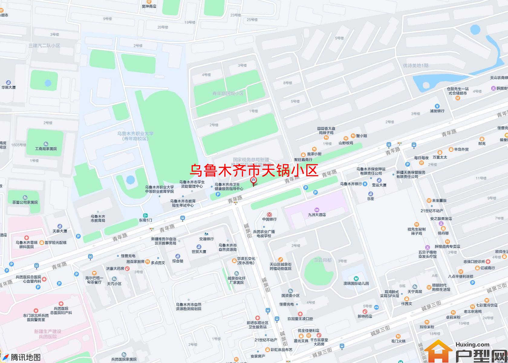 天锅小区小区 - 户型网