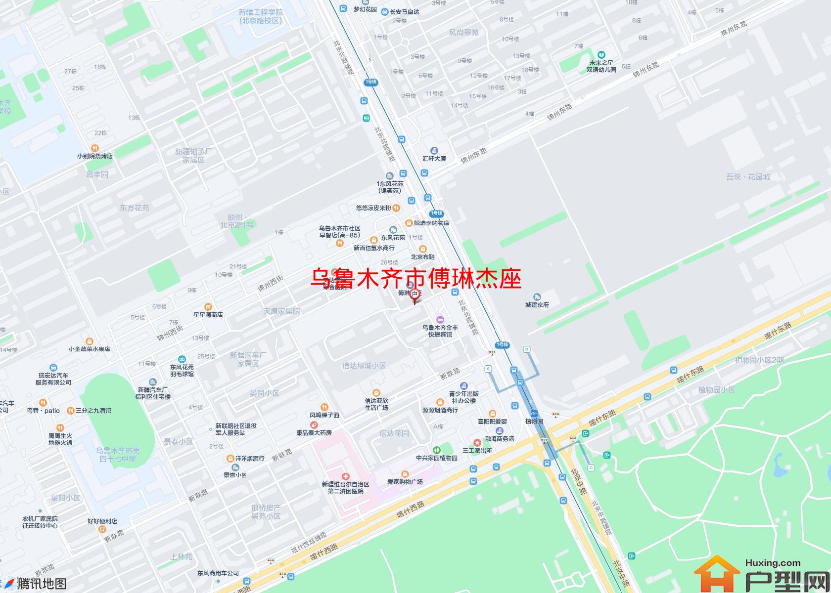 傅琳杰座小区 - 户型网