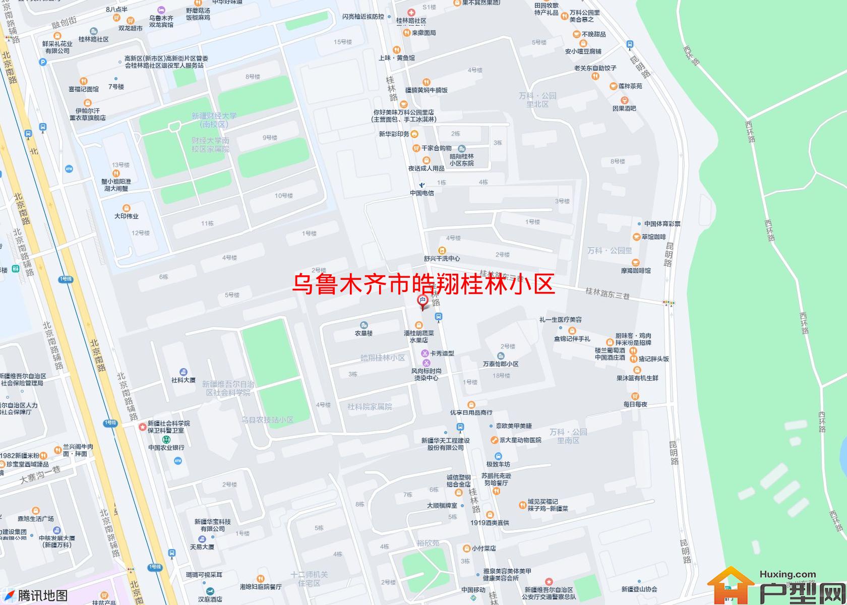 皓翔桂林小区小区 - 户型网
