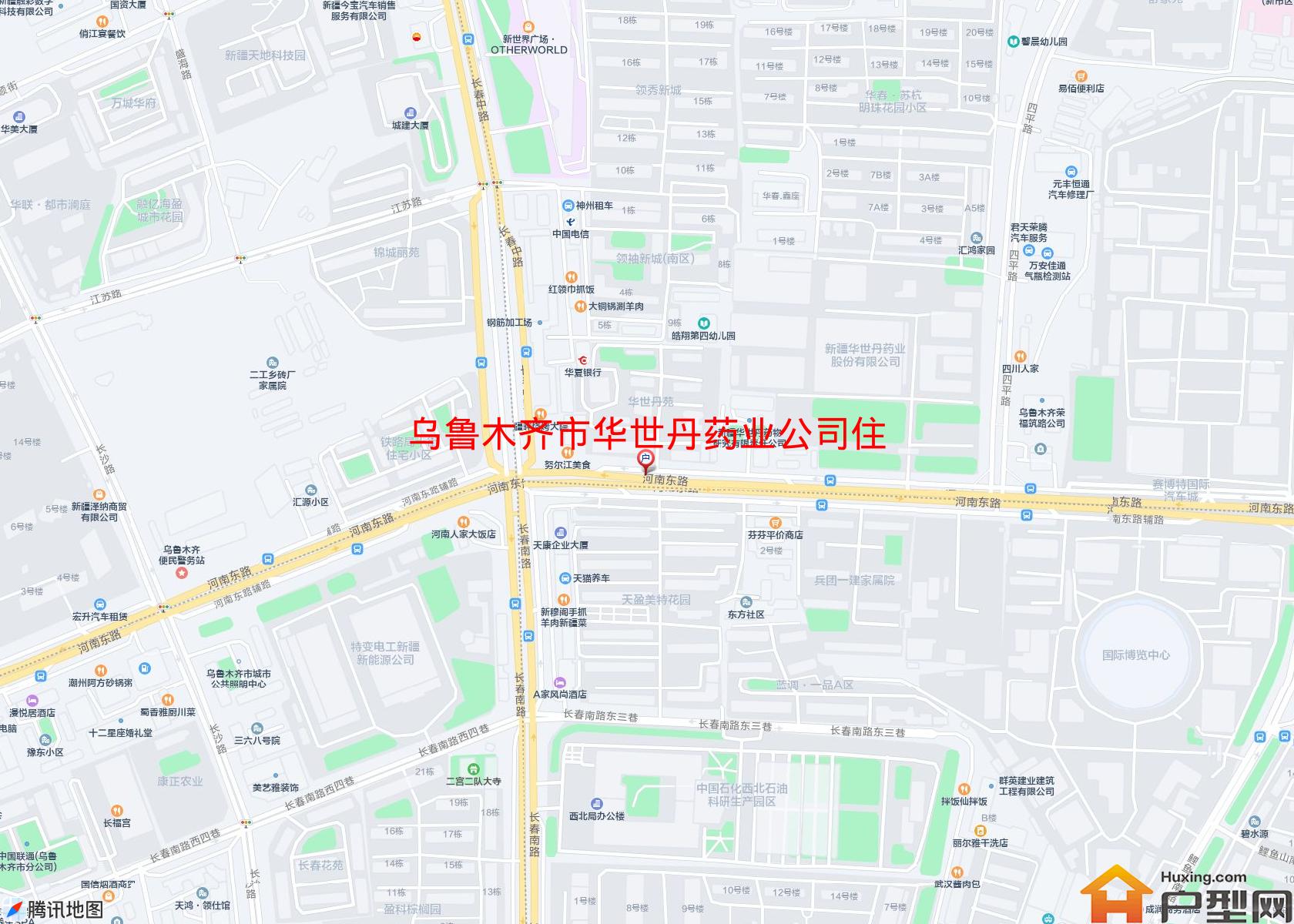 华世丹药业公司住宅小区小区 - 户型网