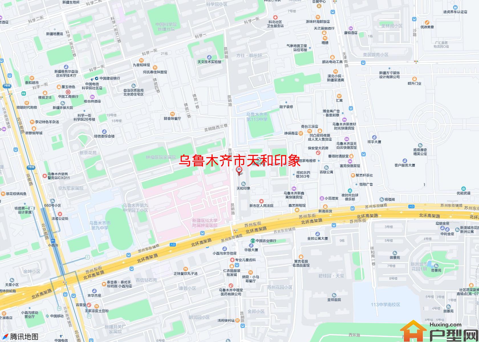 天和印象小区 - 户型网