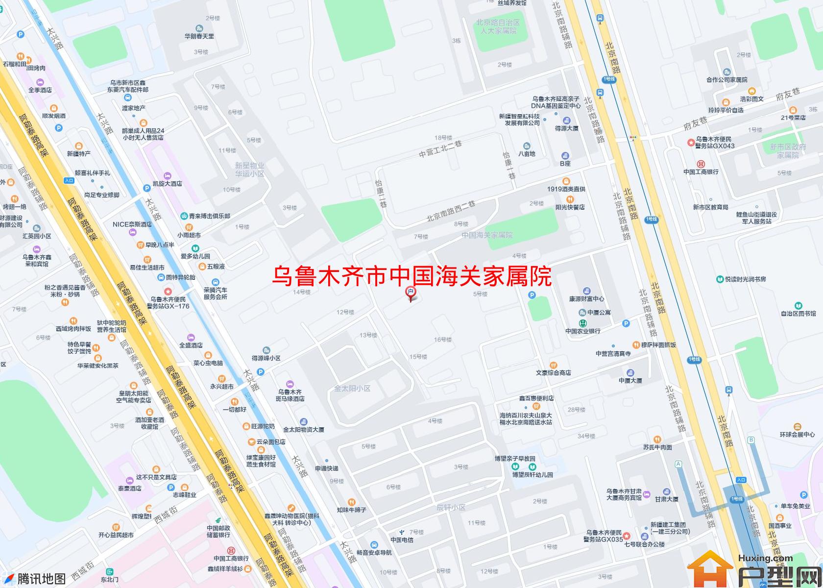 中国海关家属院小区 - 户型网