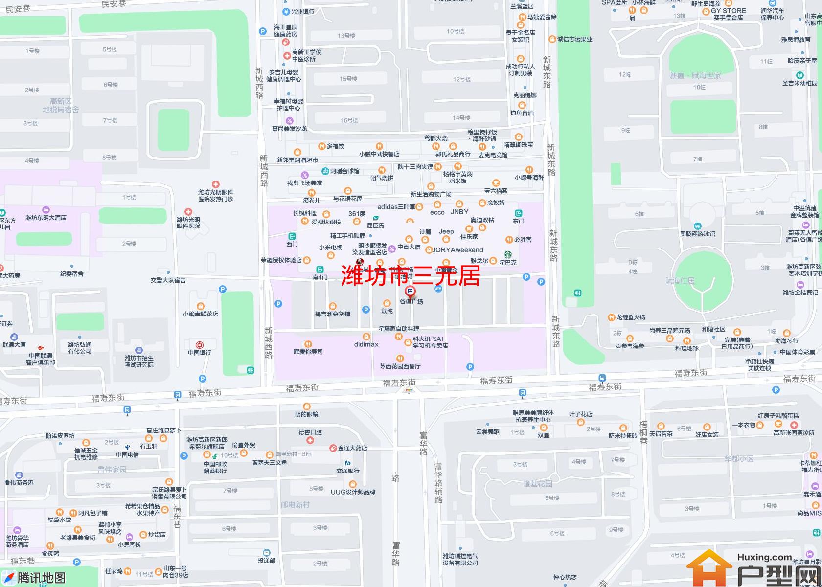 三元居小区 - 户型网