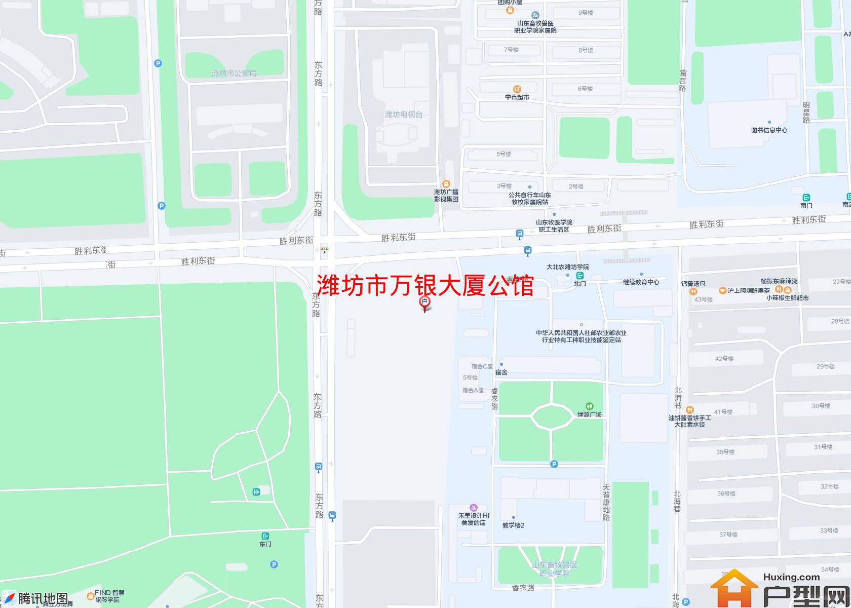 万银大厦公馆小区 - 户型网