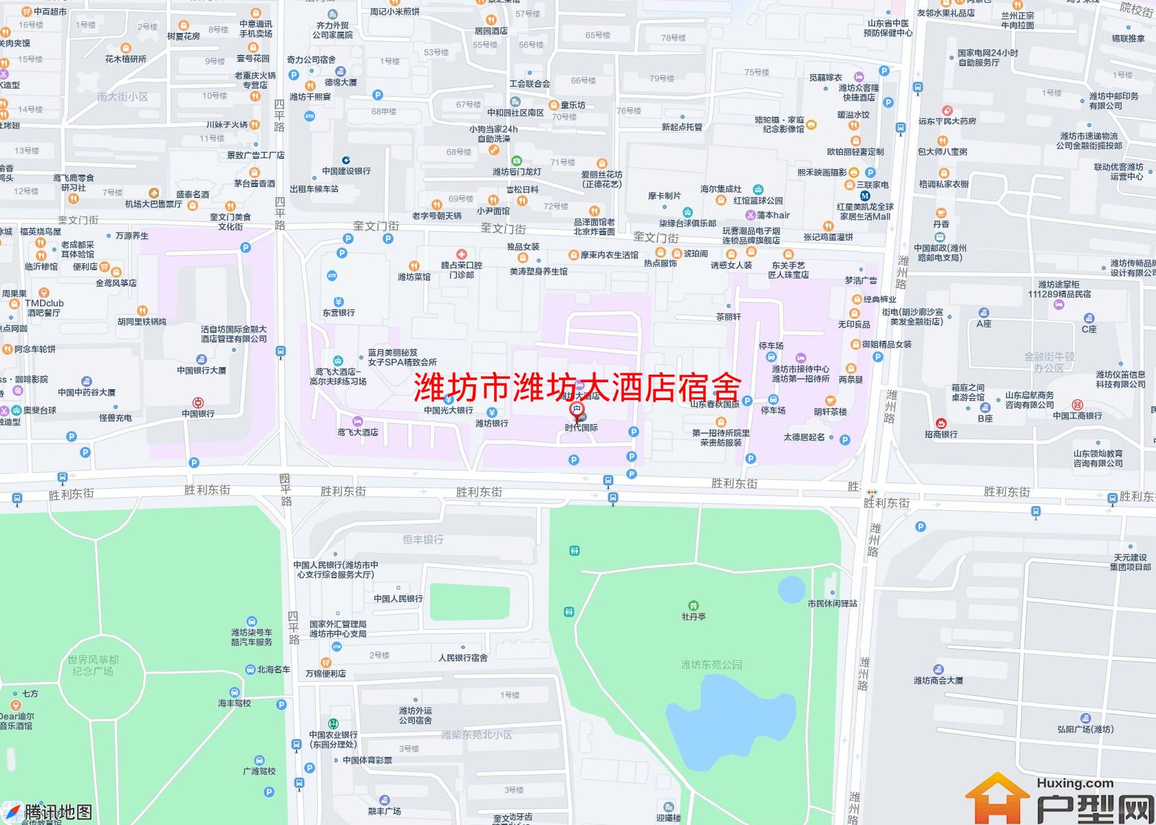 潍坊大酒店宿舍小区 - 户型网