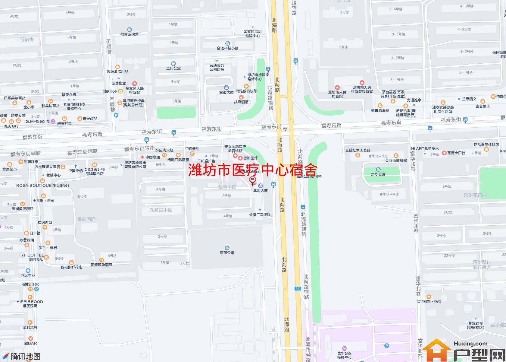 医疗中心宿舍小区 - 户型网