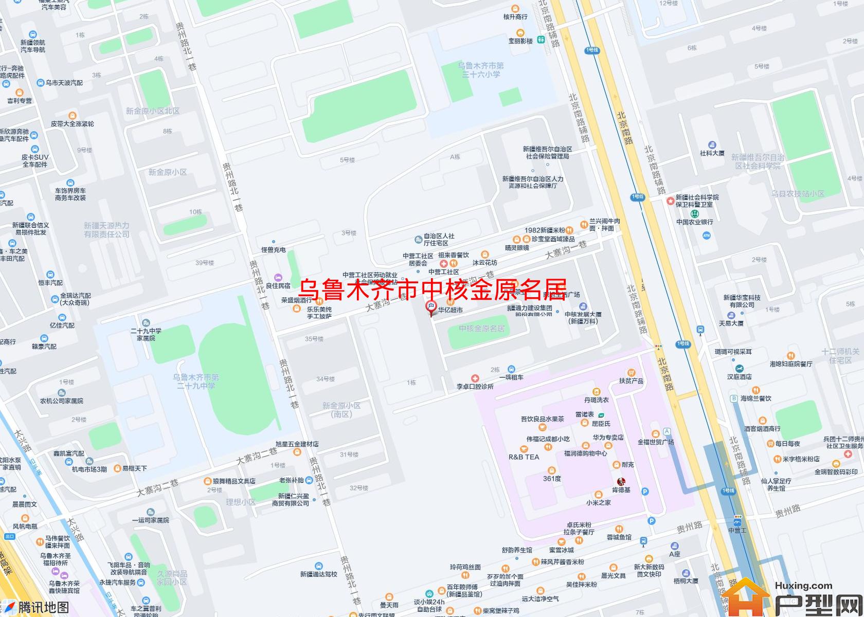 中核金原名居小区 - 户型网