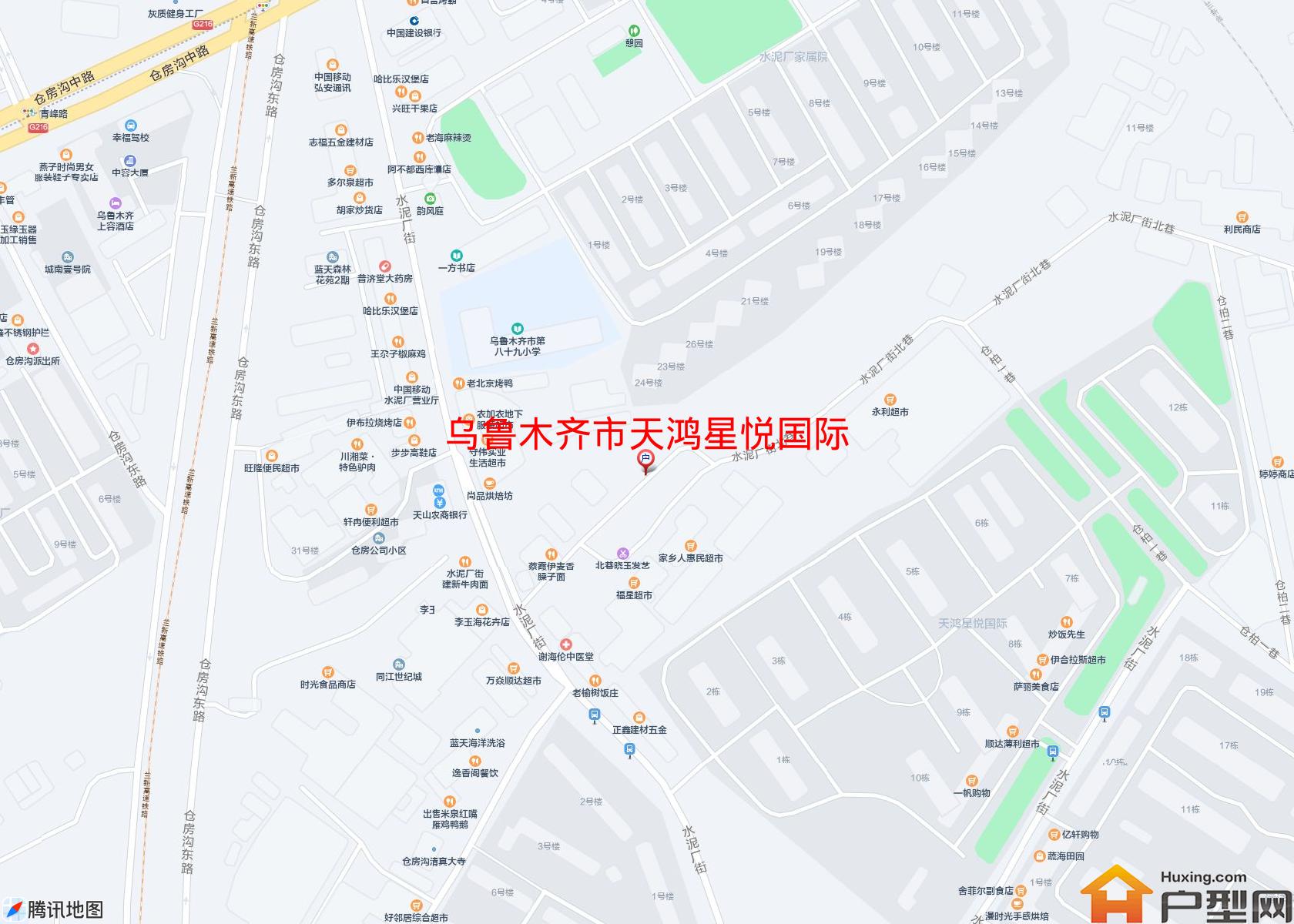 天鸿星悦国际小区 - 户型网