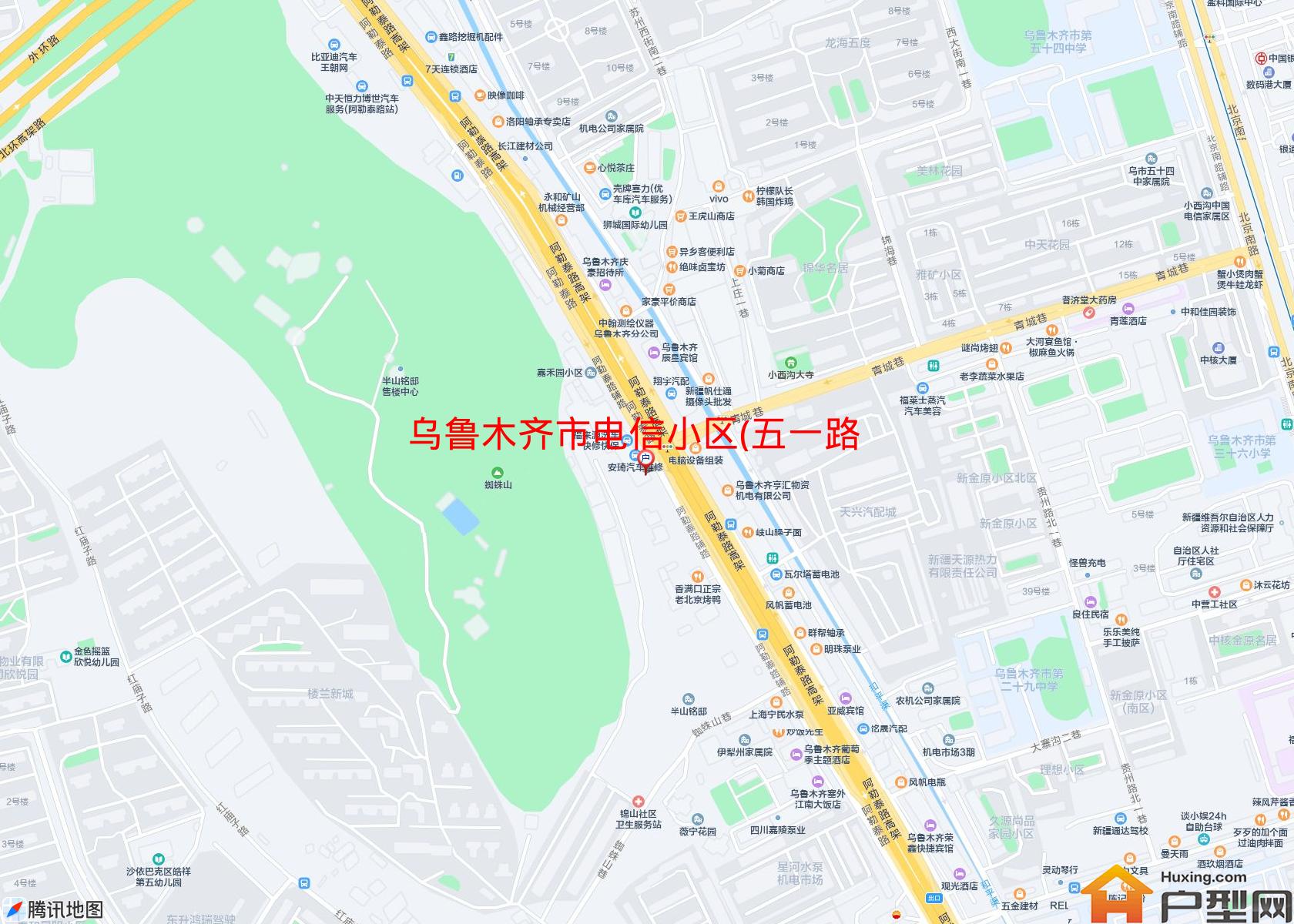 电信小区(五一路)小区 - 户型网