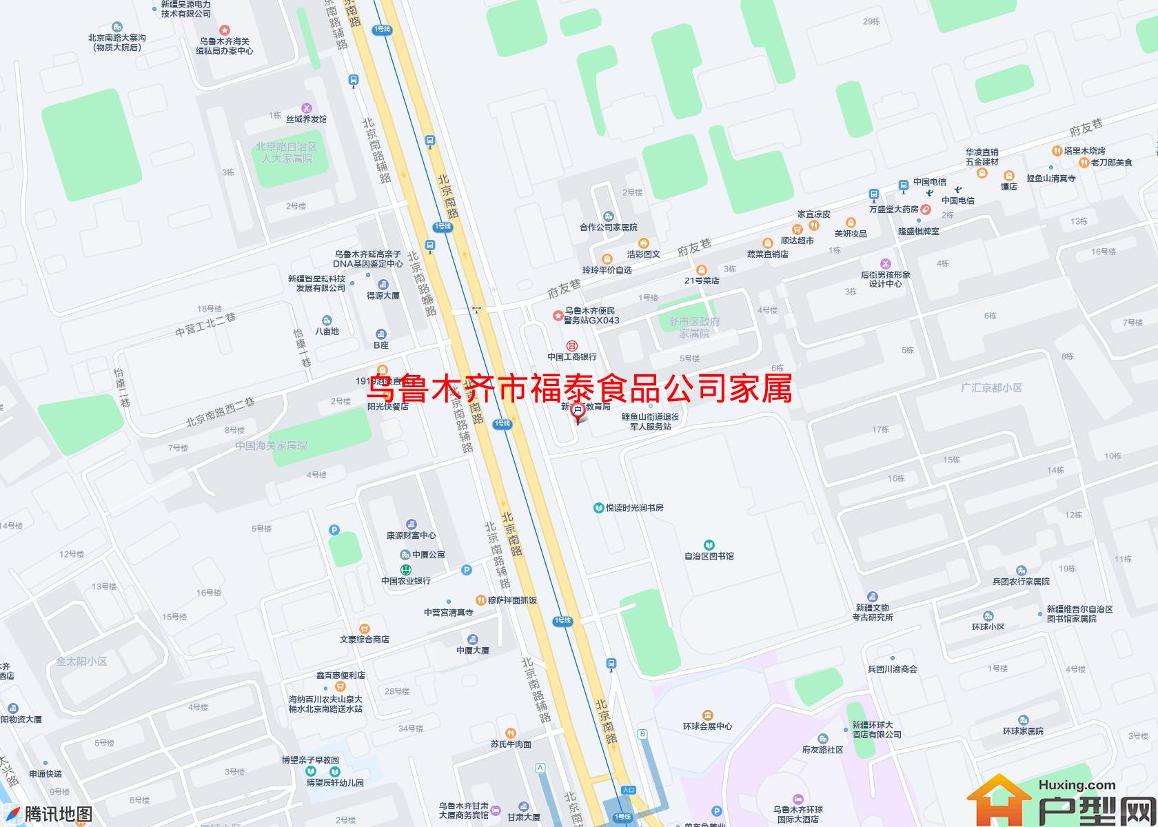 福泰食品公司家属院小区 - 户型网