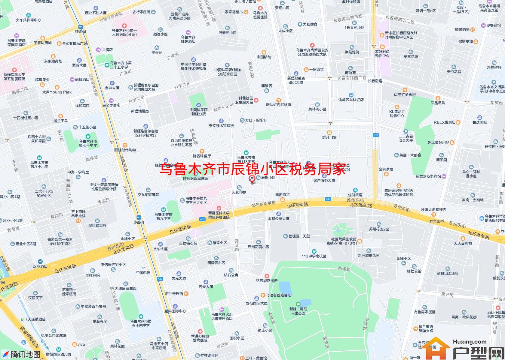 辰锦小区税务局家属院小区 - 户型网