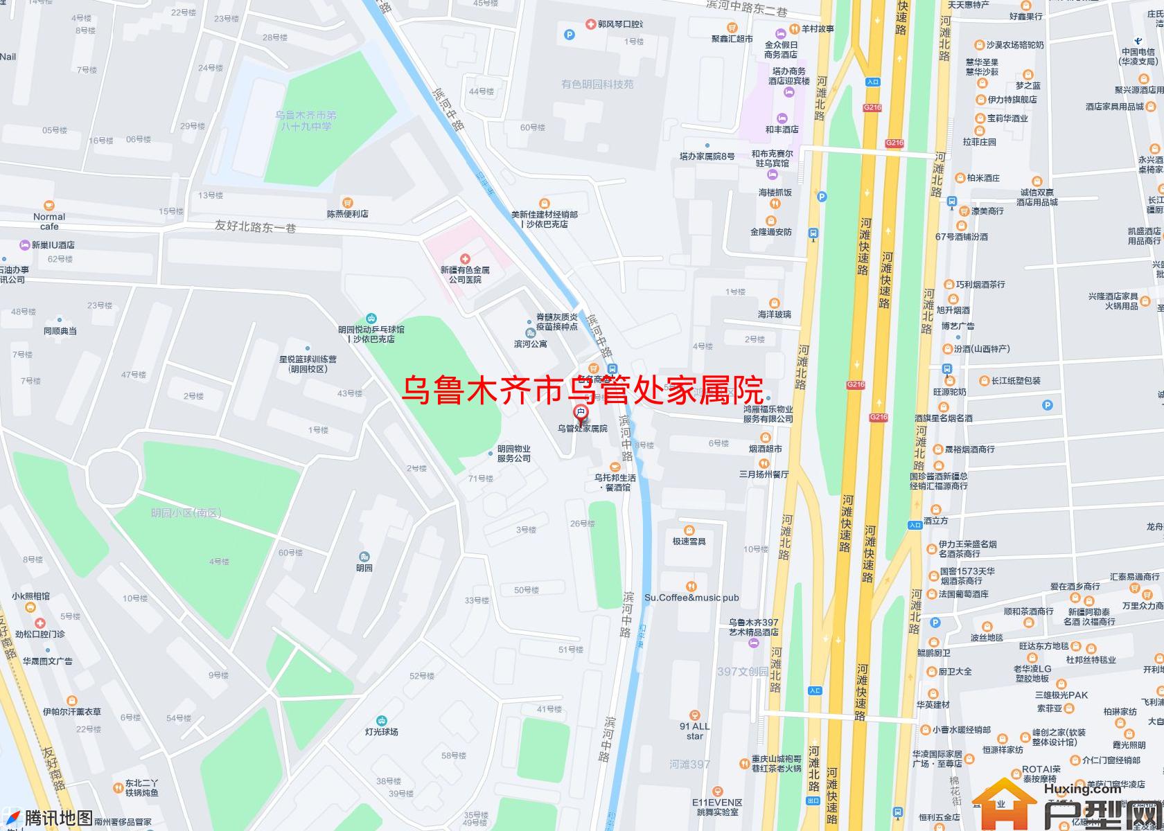 乌管处家属院小区 - 户型网