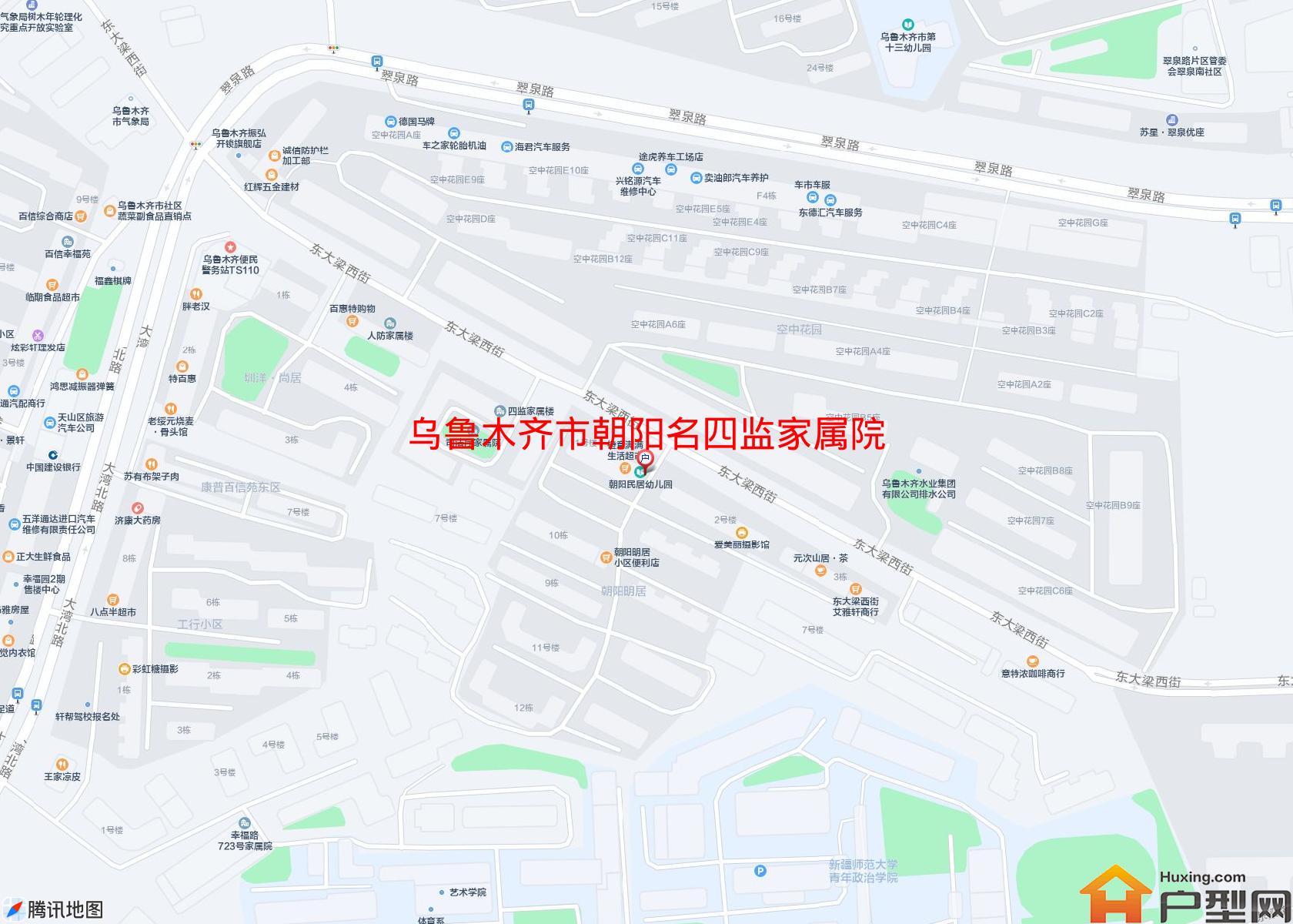 朝阳名四监家属院小区 - 户型网