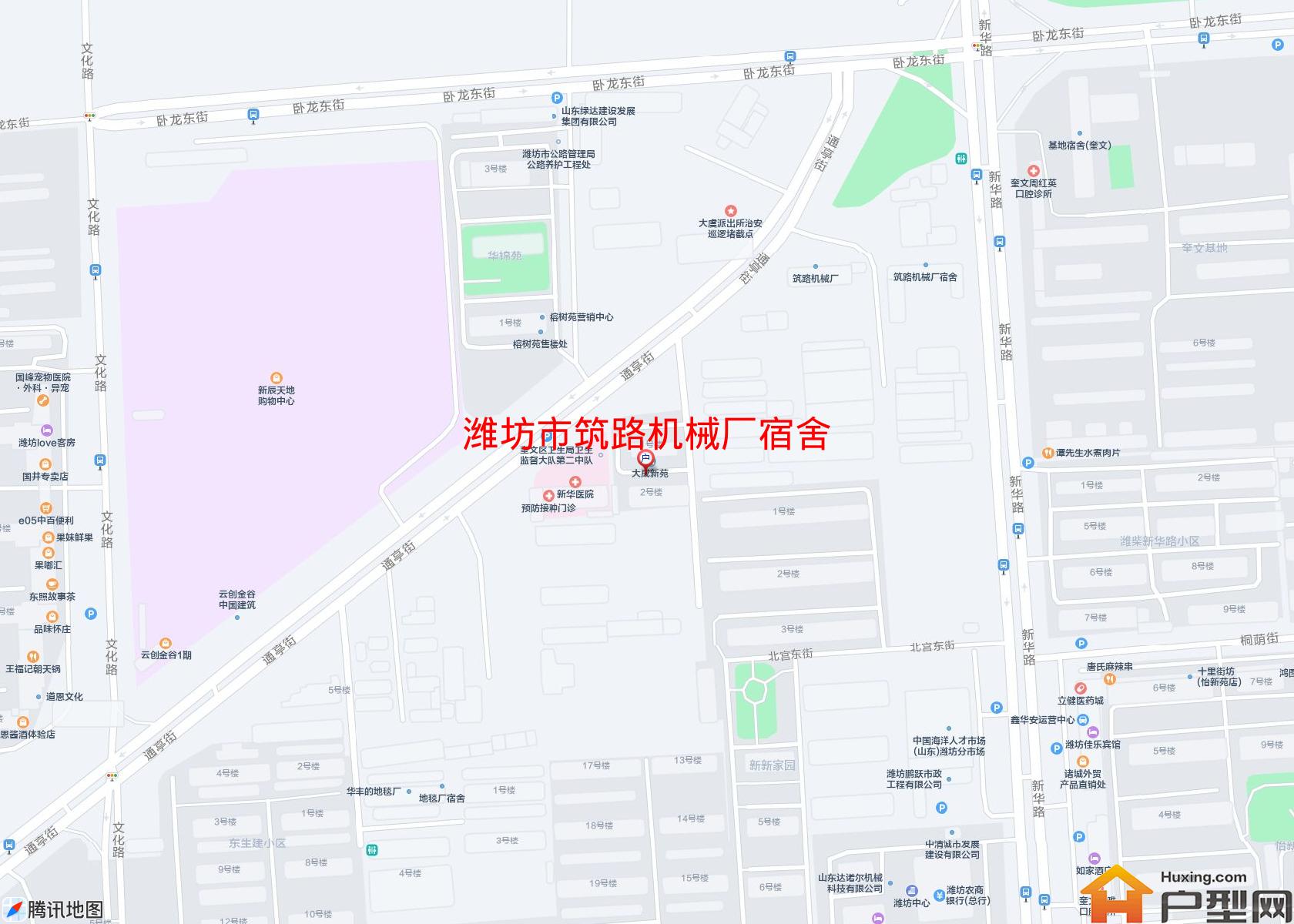 筑路机械厂宿舍小区 - 户型网