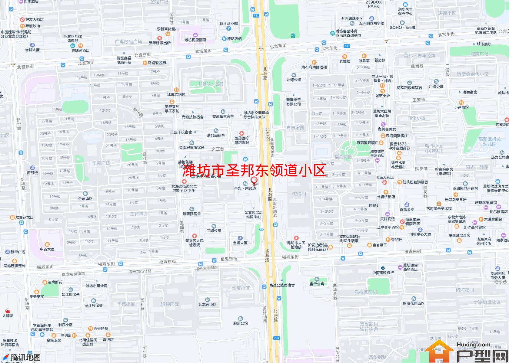圣邦东领道小区小区 - 户型网
