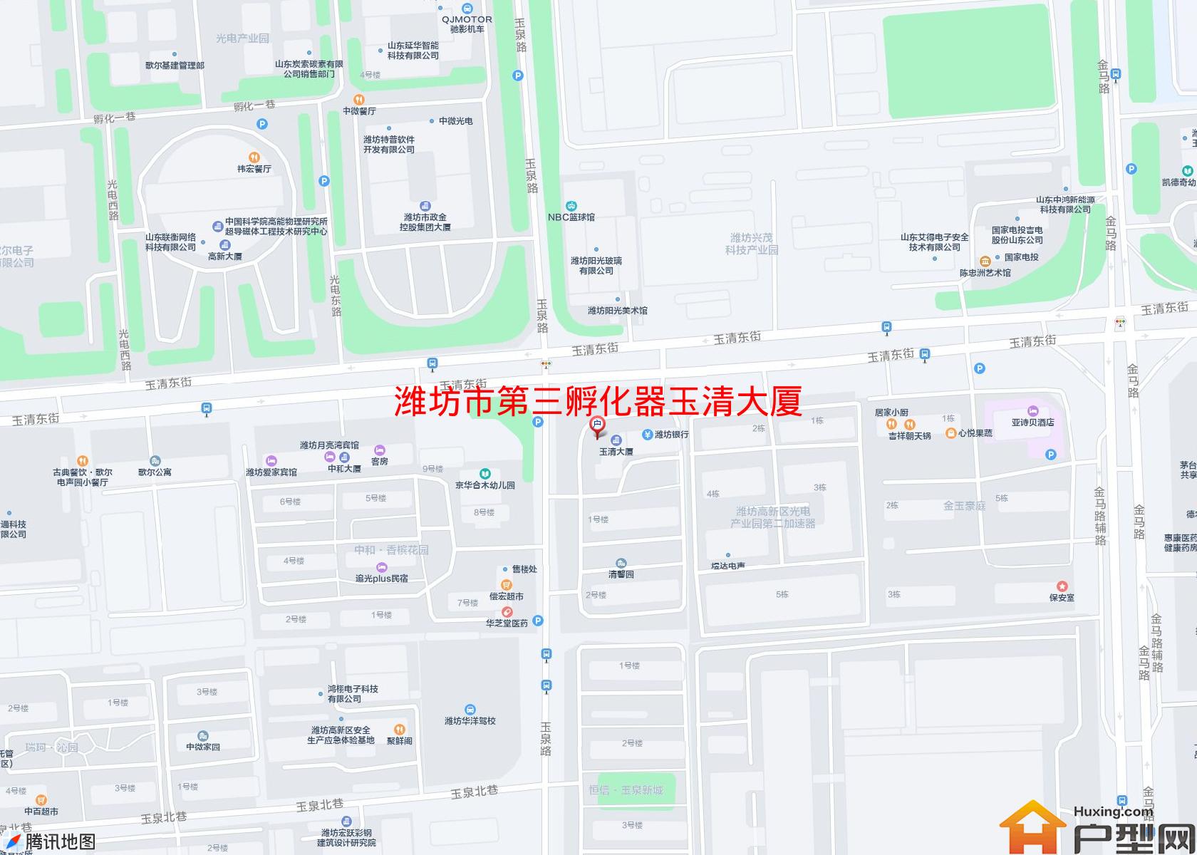 第三孵化器玉清大厦小区 - 户型网