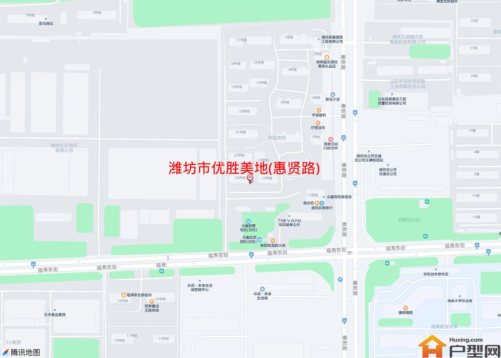 优胜美地(惠贤路)小区 - 户型网