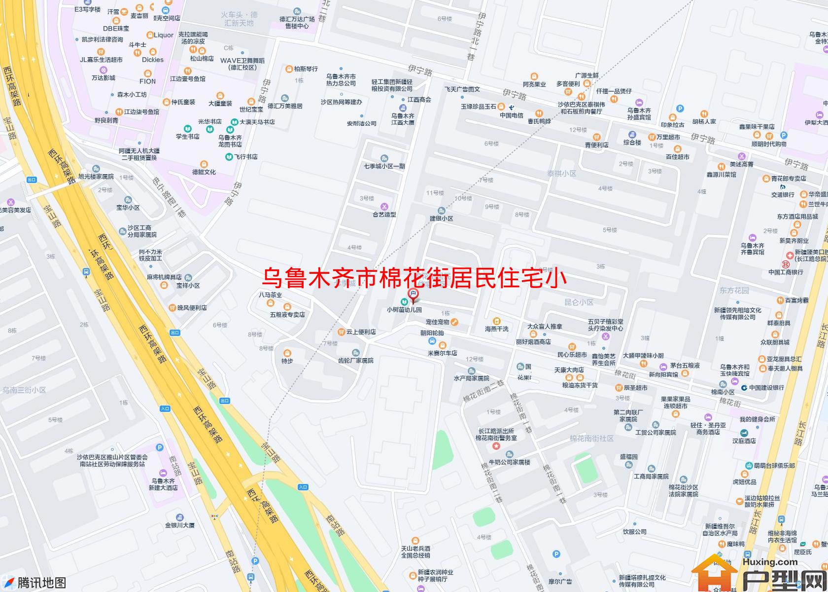 棉花街居民住宅小区小区 - 户型网