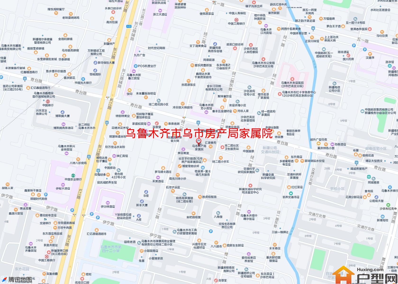 乌市房产局家属院小区 - 户型网