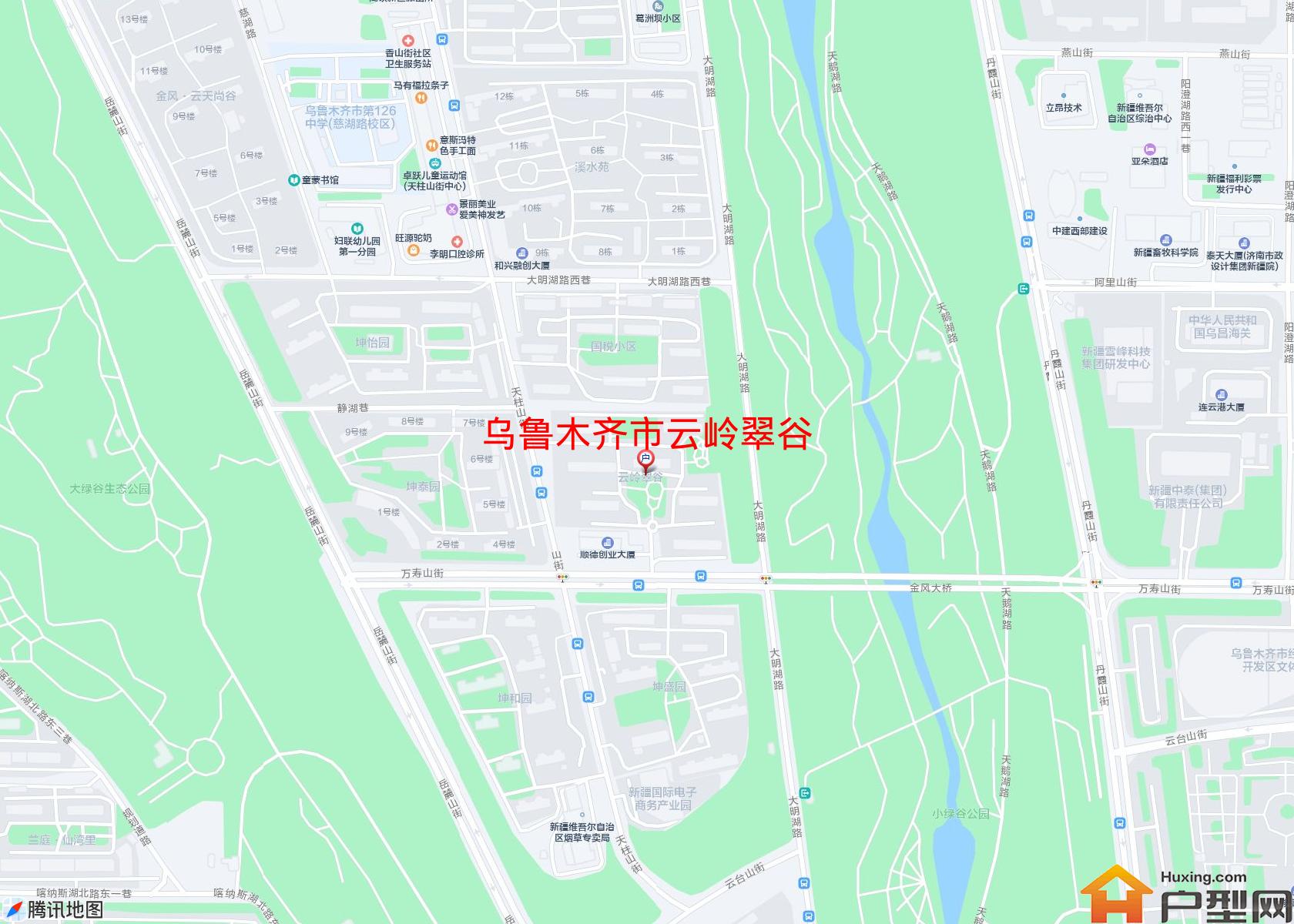 云岭翠谷小区 - 户型网