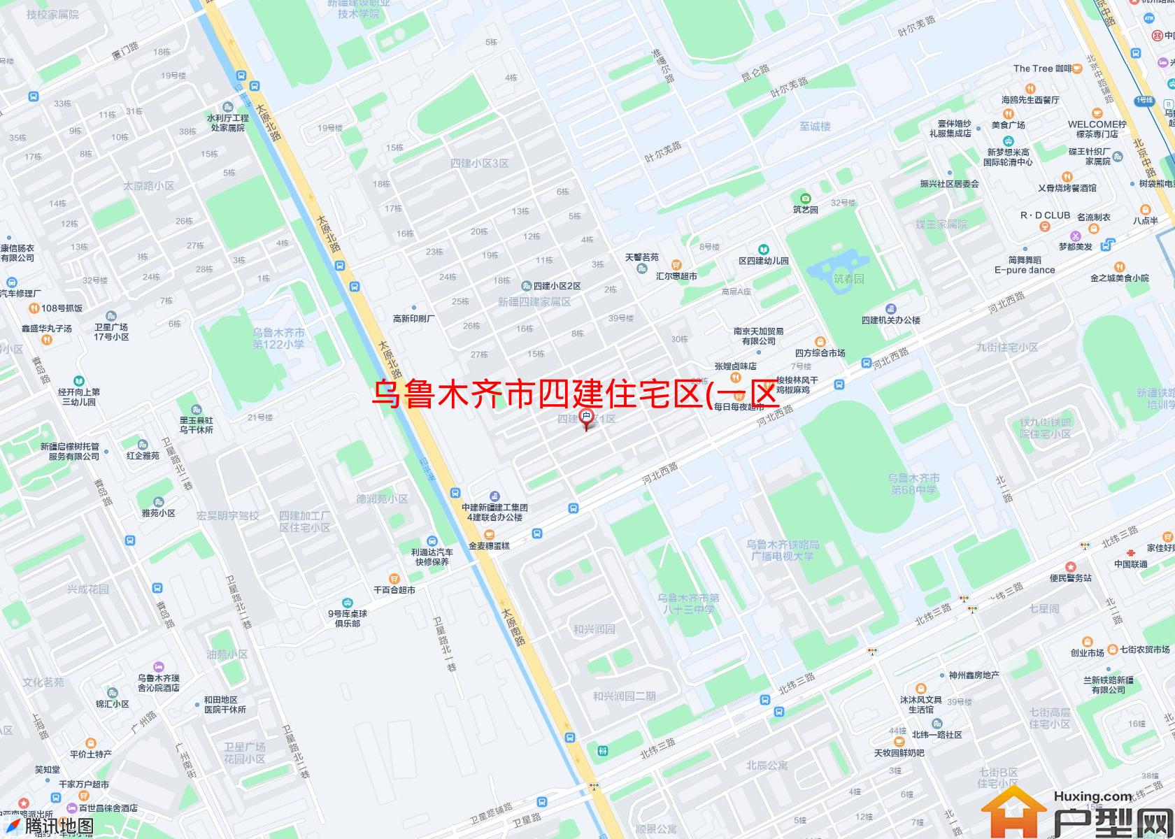 四建住宅区(一区)小区 - 户型网