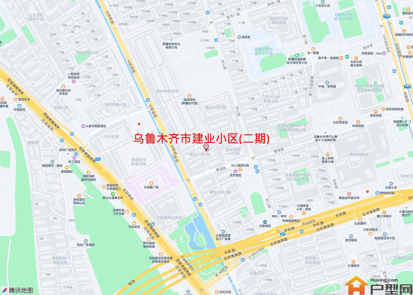 建业小区(二期)小区 - 户型网