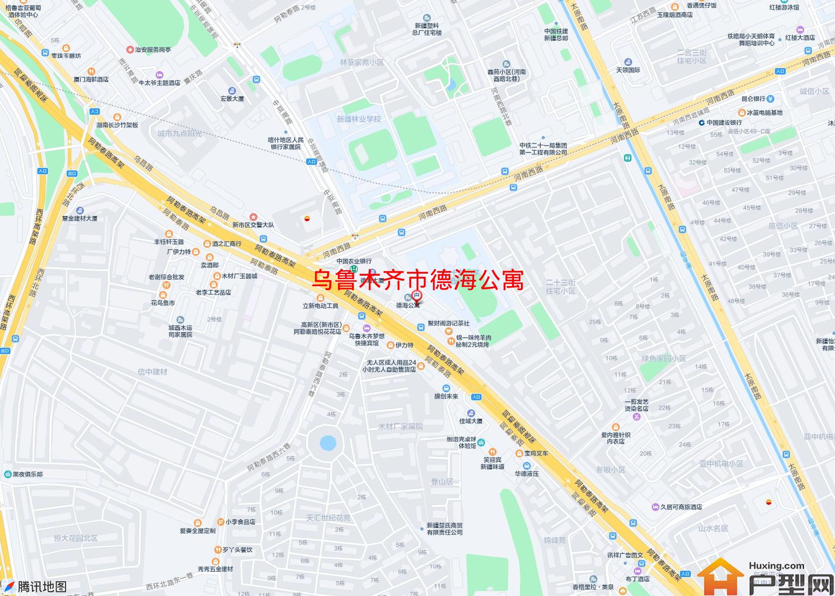 德海公寓小区 - 户型网