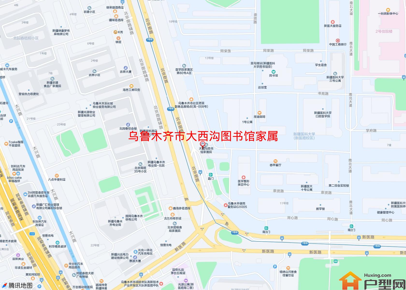 大西沟图书馆家属院小区 - 户型网