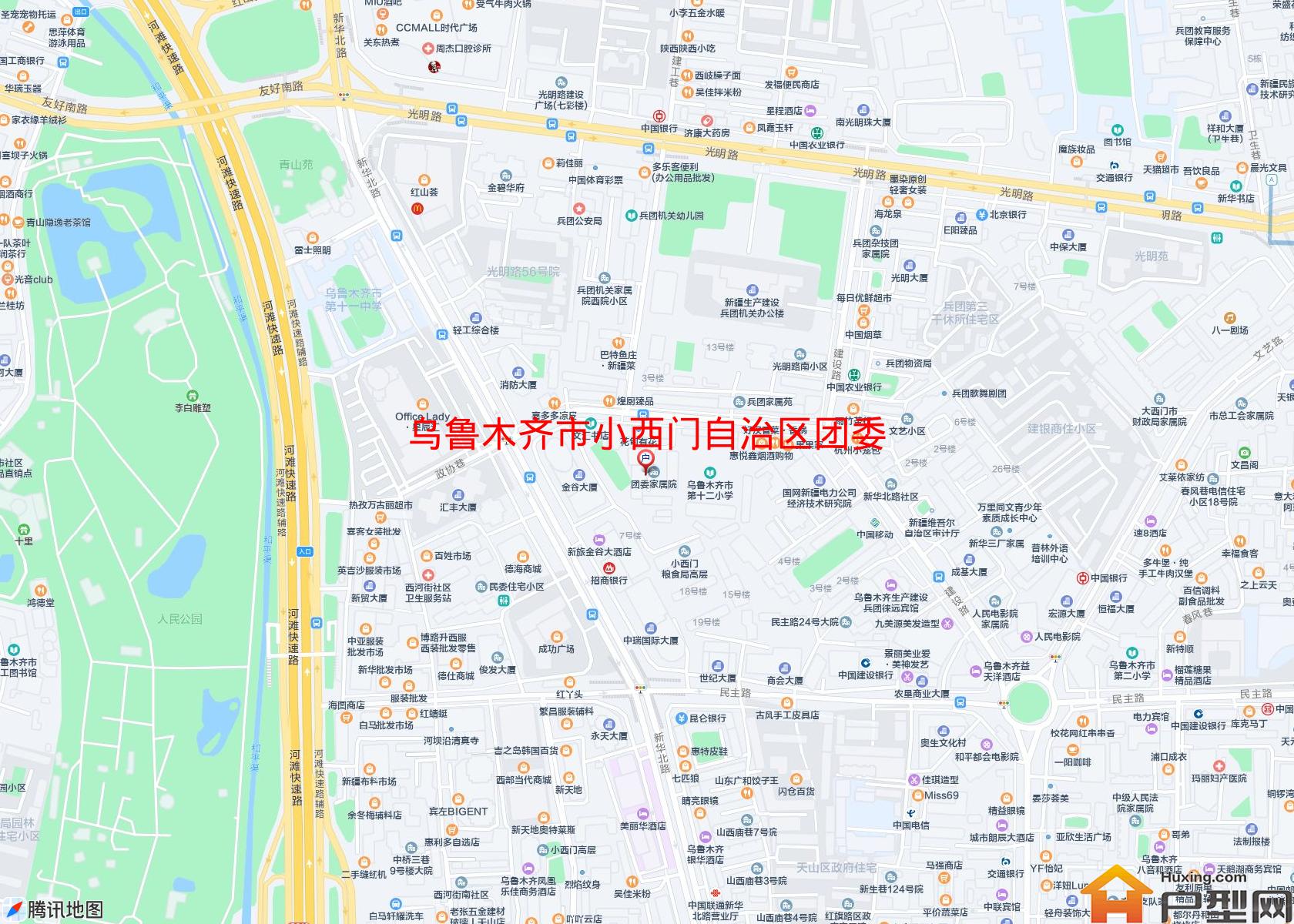 小西门自治区团委家属小区 - 户型网