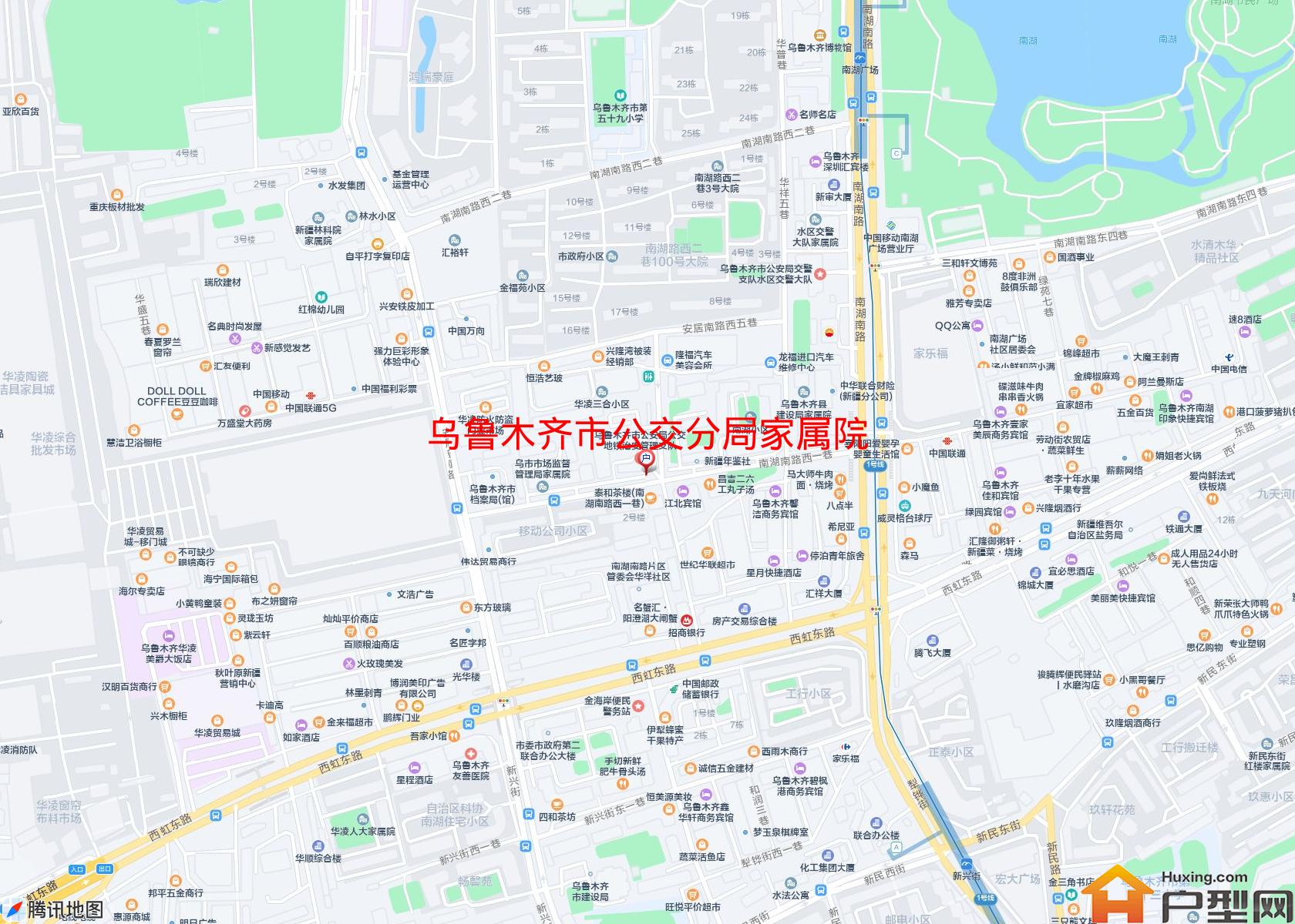 公交分局家属院小区 - 户型网