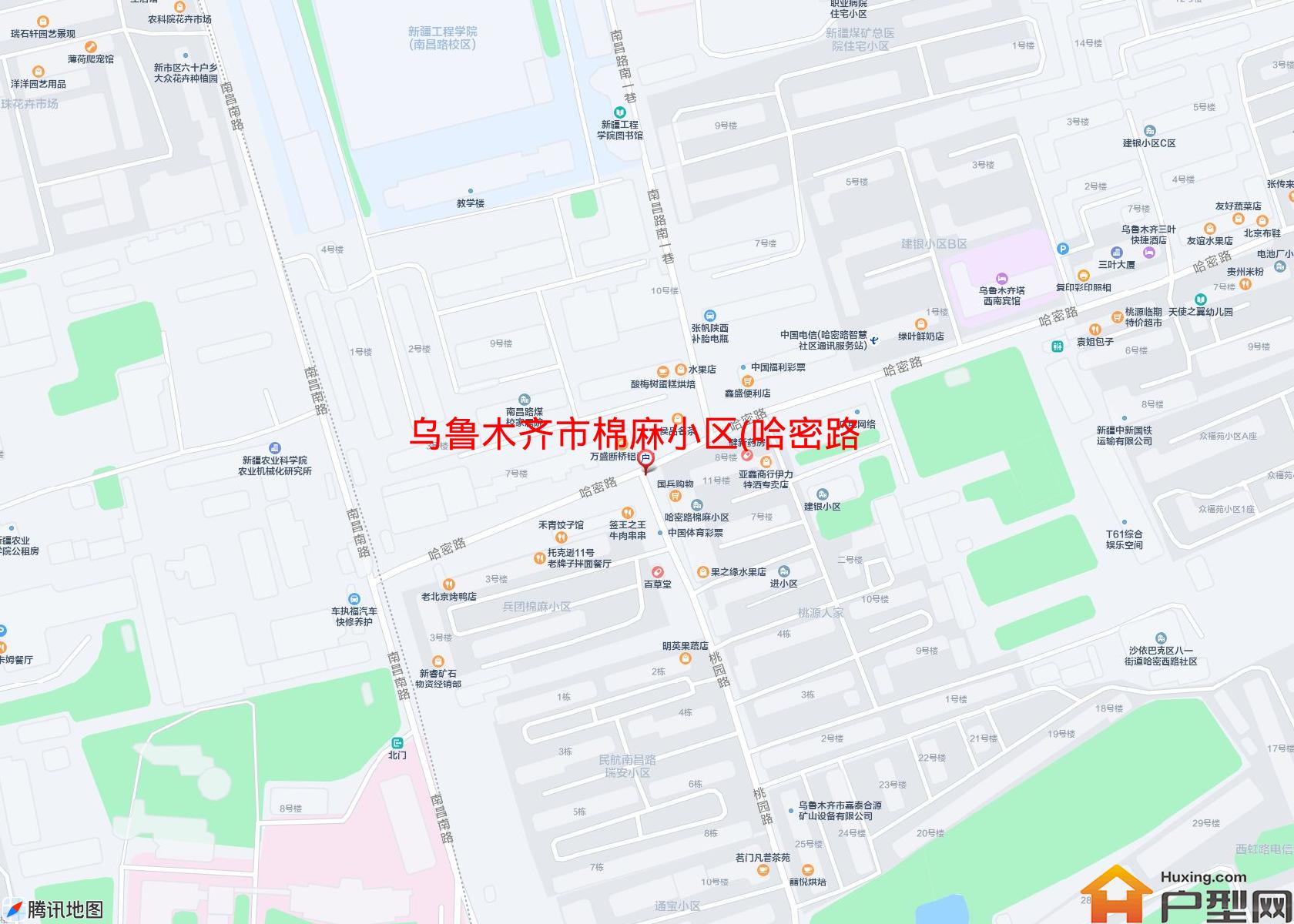 棉麻小区(哈密路)小区 - 户型网