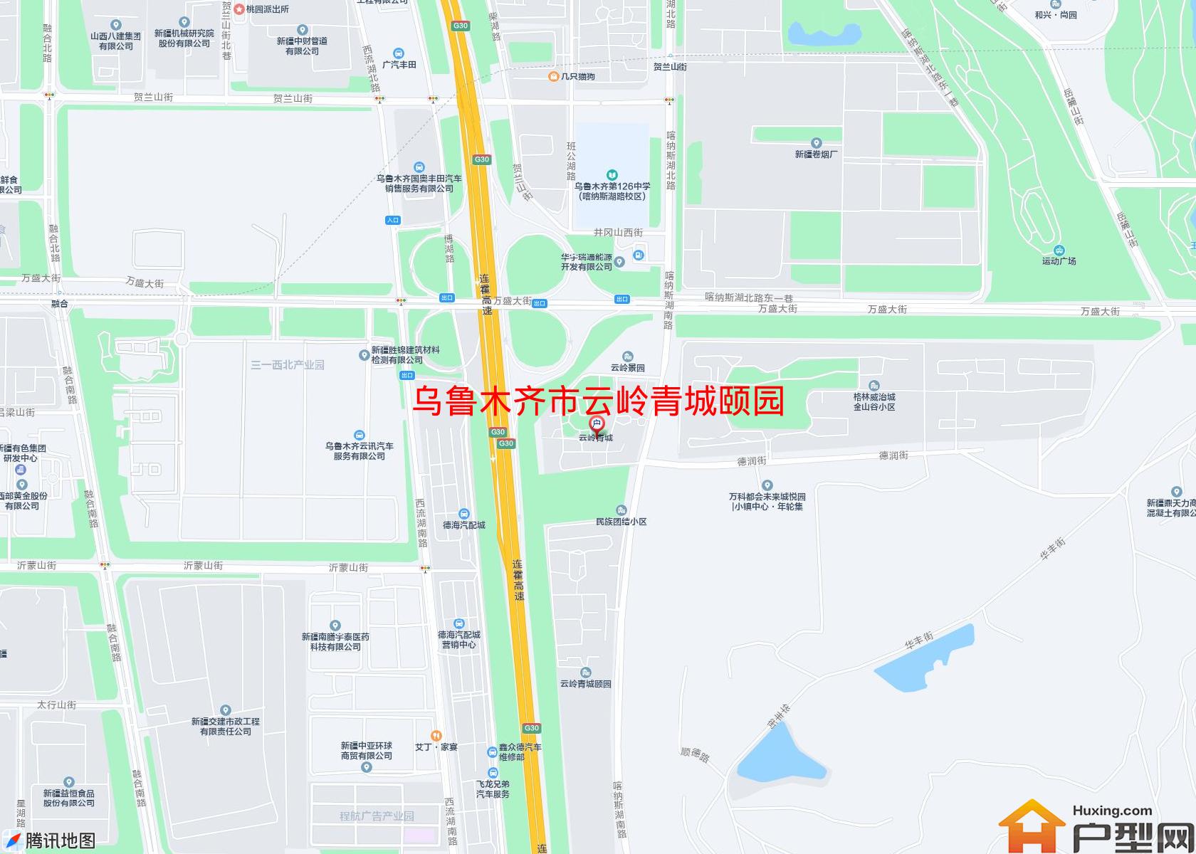 云岭青城颐园小区 - 户型网