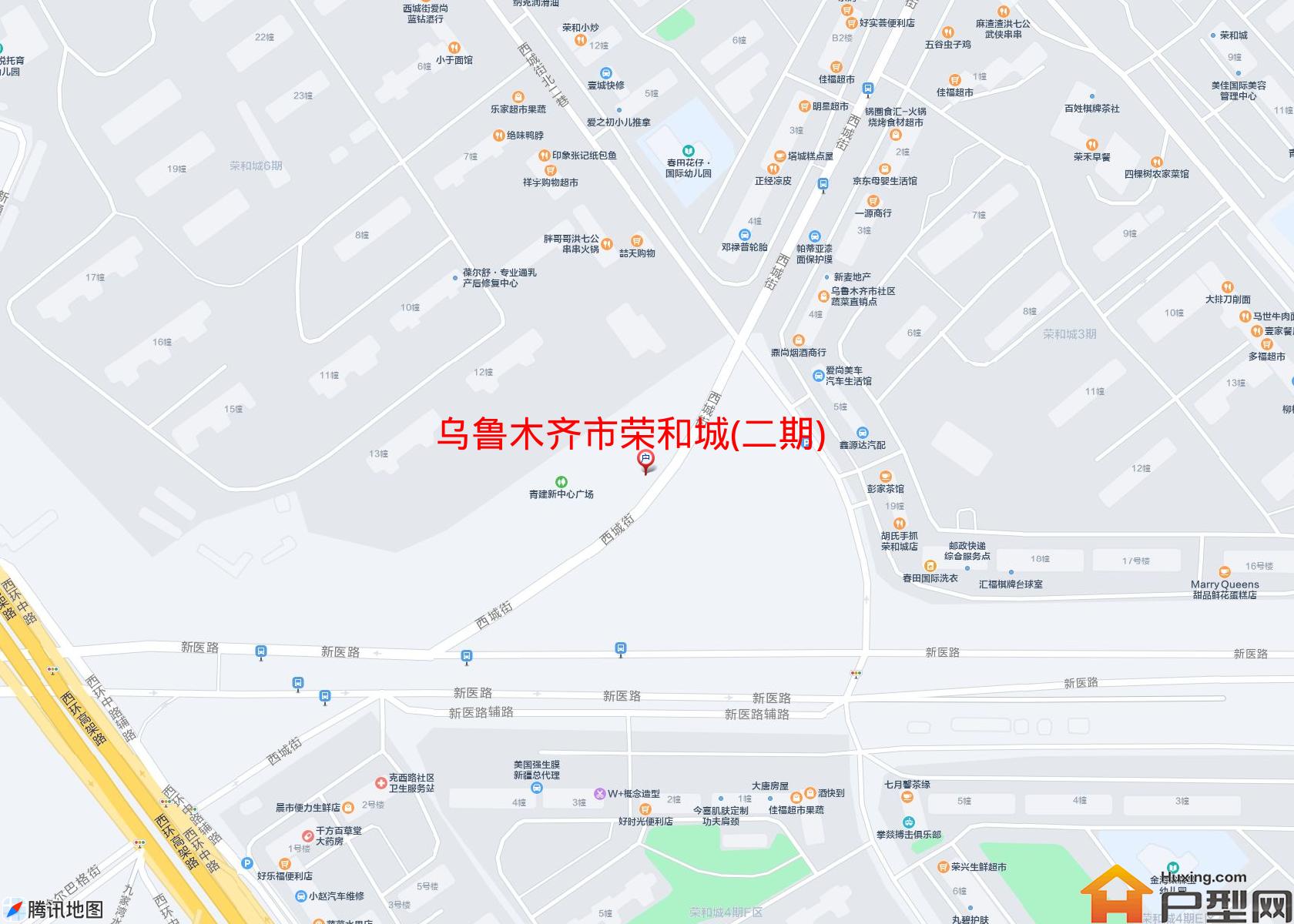 荣和城(二期)小区 - 户型网