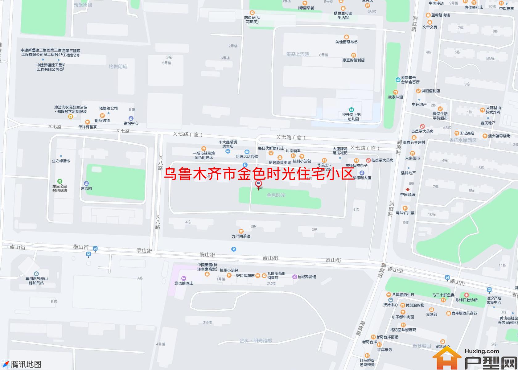 金色时光住宅小区小区 - 户型网