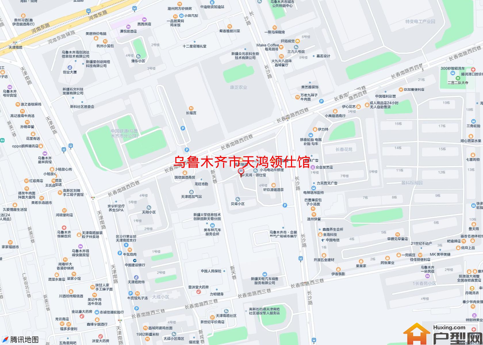 天鸿领仕馆小区 - 户型网