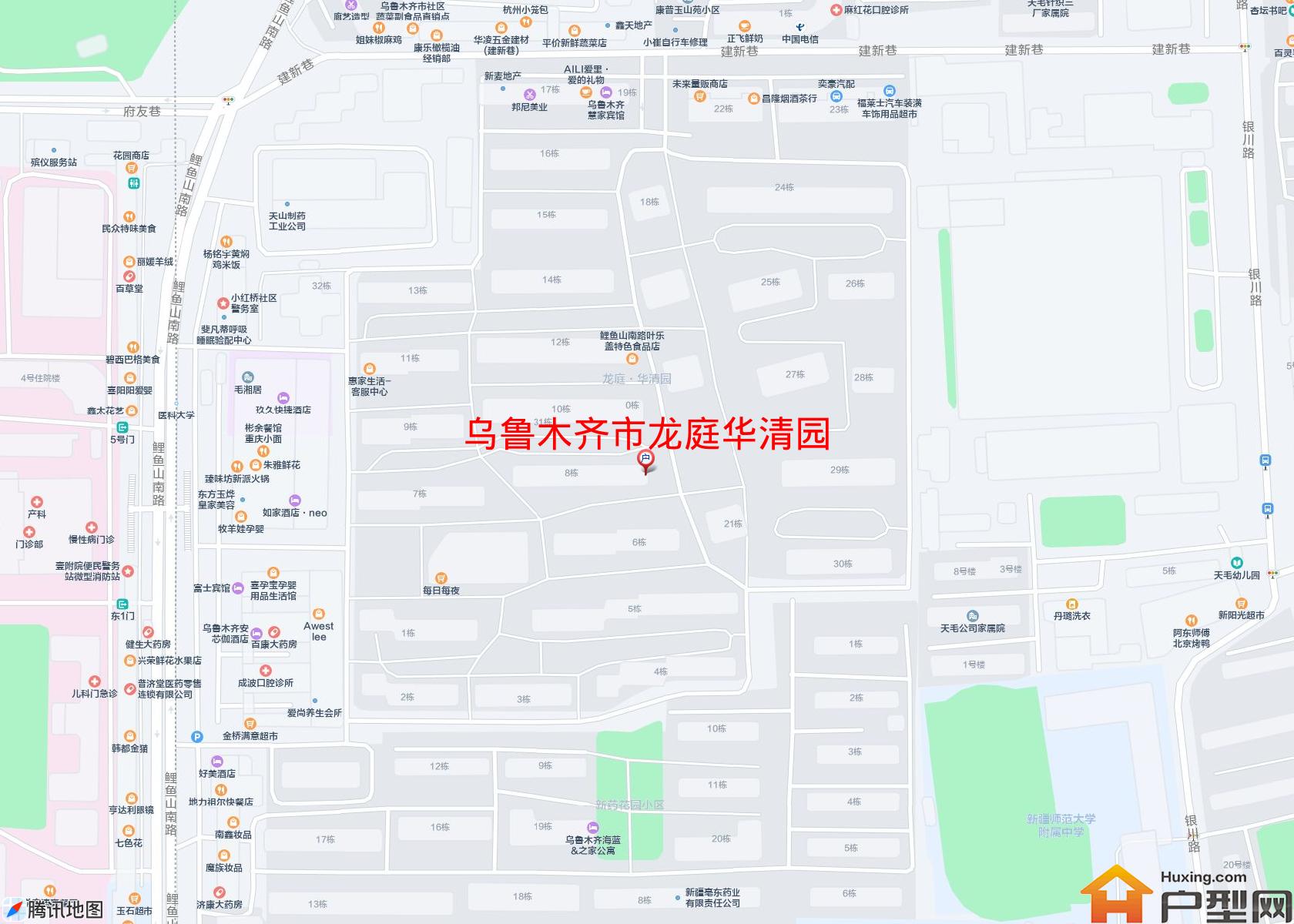 龙庭华清园小区 - 户型网