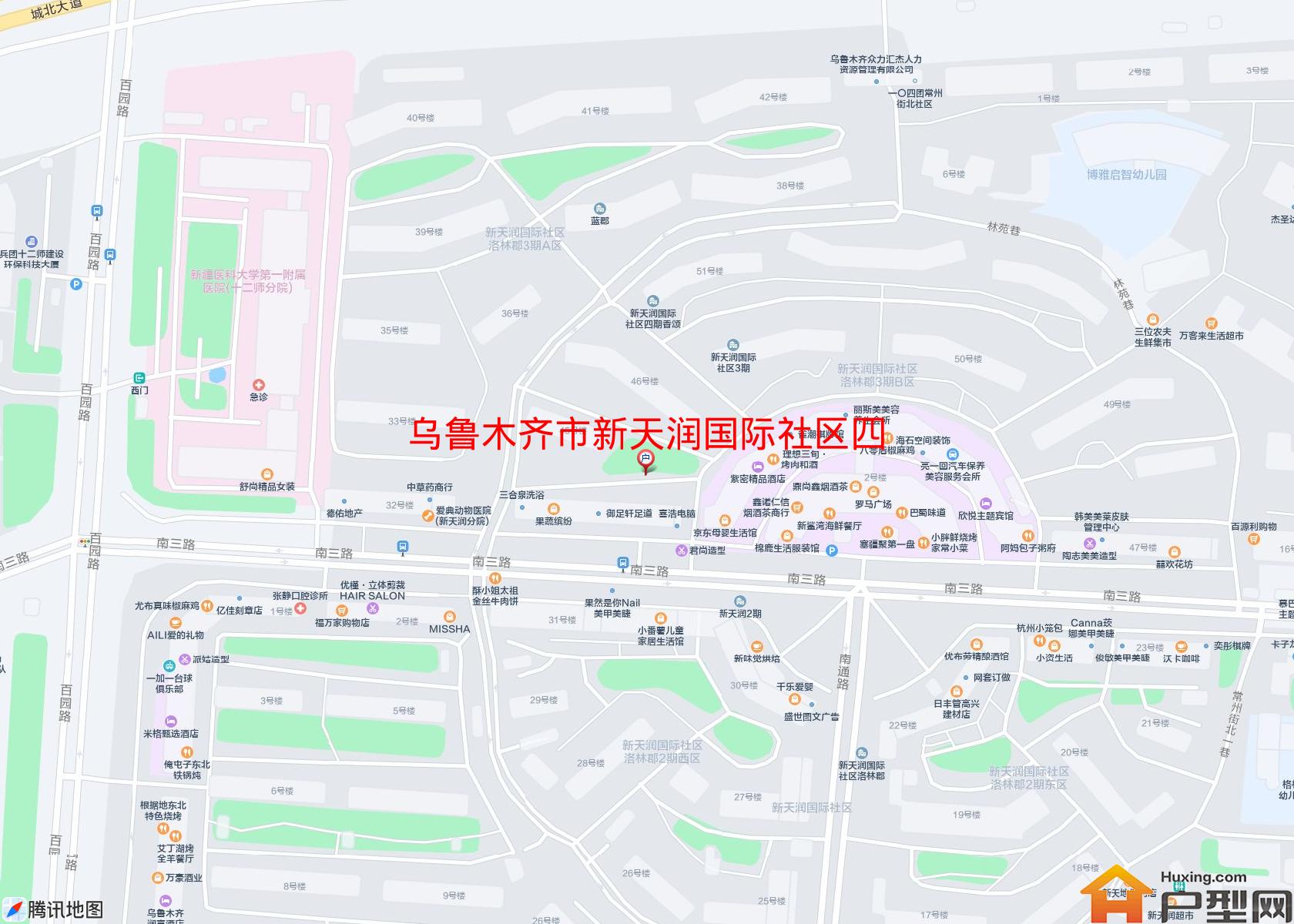 新天润国际社区四期小区 - 户型网