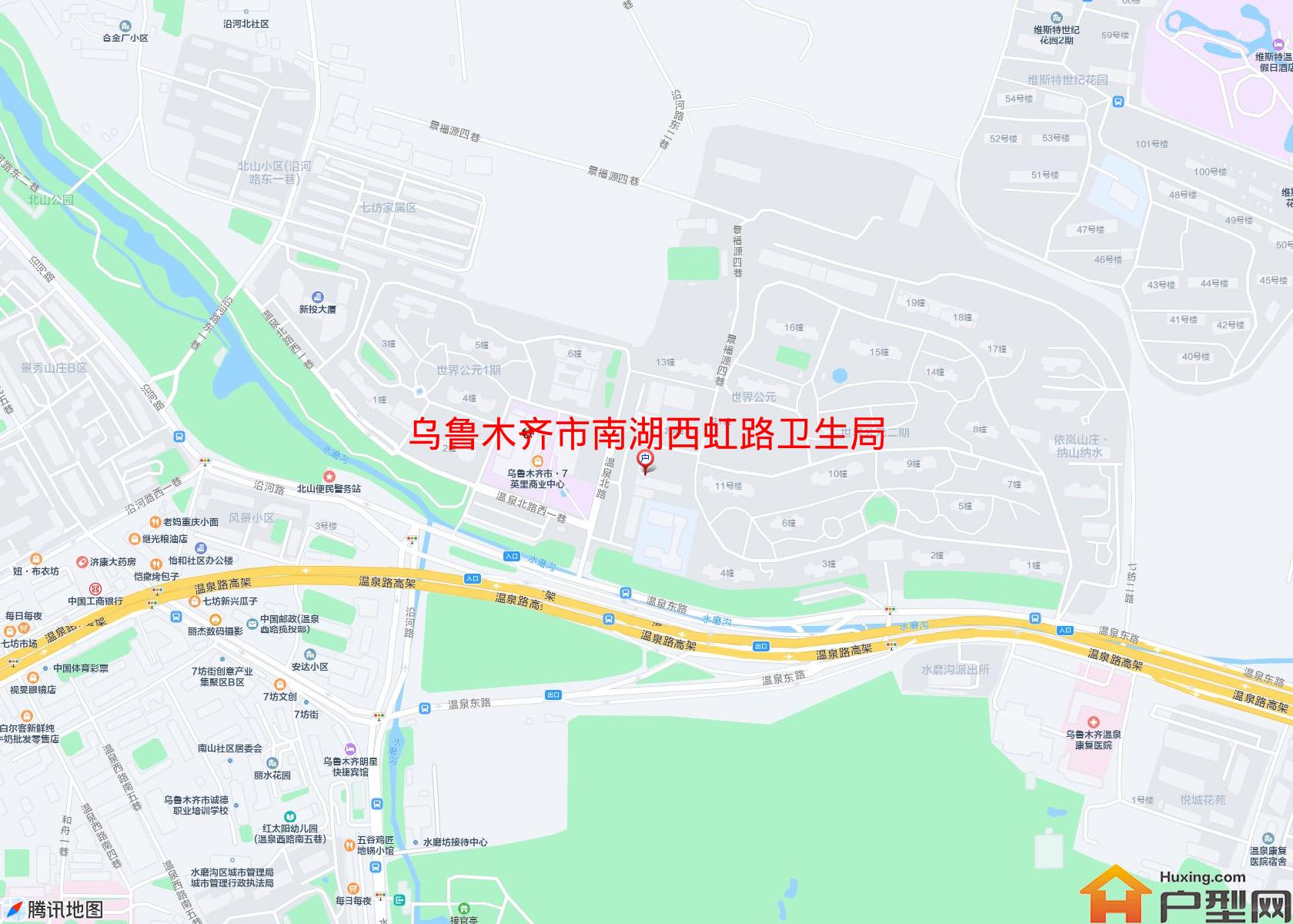 南湖西虹路卫生局家属小区 - 户型网